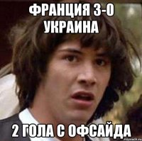 Франция 3-0 Украина 2 гола с офсайда