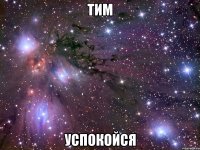тим успокойся
