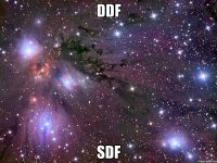 ddf sdf