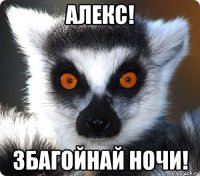 алекс! збагойнай ночи!