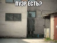 пуэр есть? 