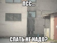 Псс... Спать,не надо?