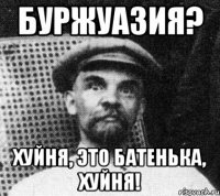 Буржуазия? Хуйня, это батенька, хуйня!