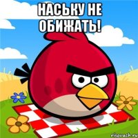 Наську не обижать! 