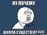 ну почему школа существует???