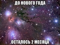 до нового года осталось 2 месяца