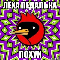 лёха педалька похуй