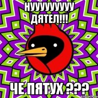 НУУУУУУУУУ ДЯТЕЛ!!! ЧЕ ПЯТУХ ???