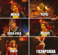 Milkis Pepsi Coca-Cola Milkis Fanta Газировка