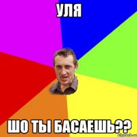 уля шо ты басаешь??