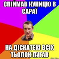 спіймав куницю в сараї на діскатекі всіх тьолок пугав