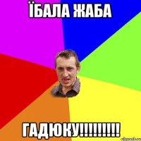 їбала жаба гадюку!!!