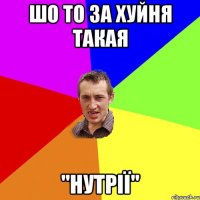 Шо то за хуйня такая "Нутрії"