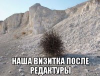  Наша визитка после редактуры