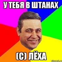 у тебя в штанах (с) лёха