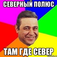 северный полюс там где север