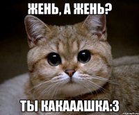 жень, а жень? ты какааашка:3