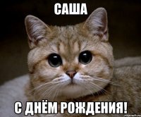 Саша С днём Рождения!