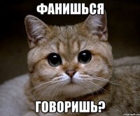 Фанишься говоришь?