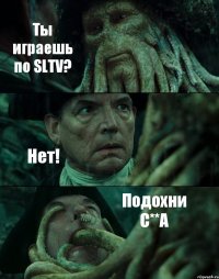 Ты играешь по SLTV? Нет! Подохни С**А