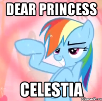 dear princess celestia