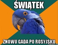 Świątek znowu gada po rosyjsku