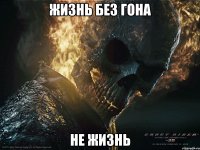жизнь без гона не жизнь