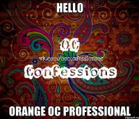 Hello Orange OC Professional