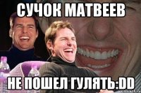 сучок матвеев не пошел гулять:dd