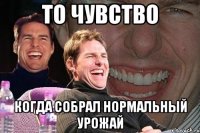 то чувство когда собрал нормальный урожай