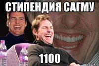 СТИПЕНДИЯ САГМУ 1100