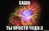 САША ты просто чудо:3