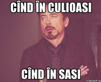 Cînd în culioasi Cînd în sasi