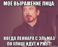 моё выражение лица: когда Леннара с Эльмаз по улице идут и ржут!