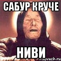 сабур круче ниви