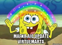  Магия AIO Update Virtuemarta