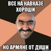 все на кавказе хороши но армяне от души