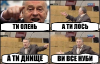 ТИ ОЛЕНЬ А ТИ ЛОСЬ А ТИ ДНИЩЕ ВИ ВСЕ НУБИ
