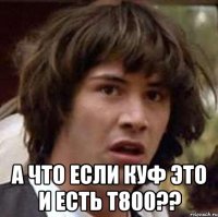  А что если Куф это и есть т800??