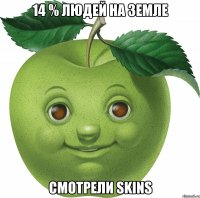 14 % людей на Земле смотрели Skins