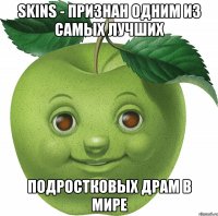 Skins - признан одним из самых лучших подростковых драм в мире