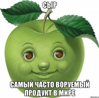 Сыр самый часто воруемый продукт в мире