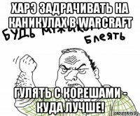 Харэ задрачивать на каникулах в Warcraft Гулять с корешами - куда лучше!
