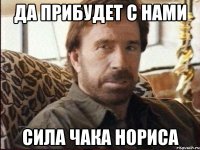 да прибудет с нами сила чака нориса