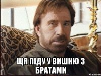  щя піду у вишню з братами