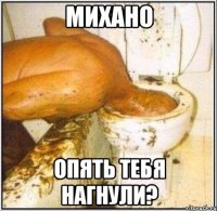 Михано Опять тебя нагнули?