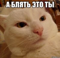 а блять это ты 