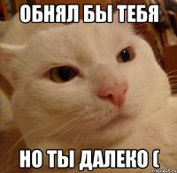 обнял бы тебя но ты далеко (