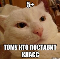 5+ тому кто поставит класс