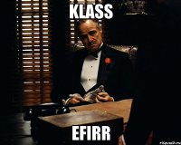 klass efirr